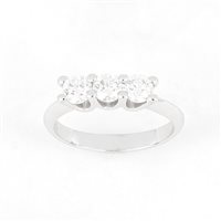 Anello Zorzan Gioielli Donna in Oro bianco Diamante 0.90 Ct ANPZ4208G.090 - ANPZ4208G.090